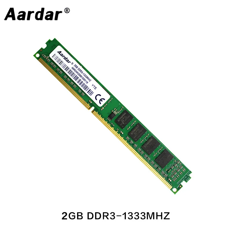 Оперативная память Aardar для компьютера ОЗУ 2 Гб 1600 МГц 4 8 DDR3 1333 настольного
