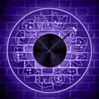 12 разных пород собак Светодиодный ные настенные часы Собака Щенок настенные часы светодиодный Ной подсветкой Домашние животные Декор Светильник светильник Собака любимый подарок