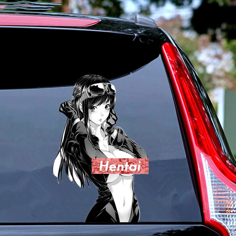 

Best Selling HENTAI Waifu Anime Sexy Girl Car Decoration Sticker Notebook Window Motorcycle Decal15*9cm
