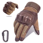 Перчатки Mege, тактические, военные, с пальцами, для пейнтбола, стрельбы, страйкбола, для сенсорного экрана из искусственной кожи, резиновые, защитные, CS Gear