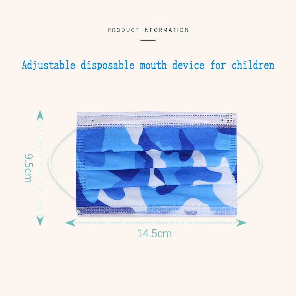 

Children Disposable Face Mask Strawberry Pattern Mask Denta 3 layer Mascarillas Happy New Year