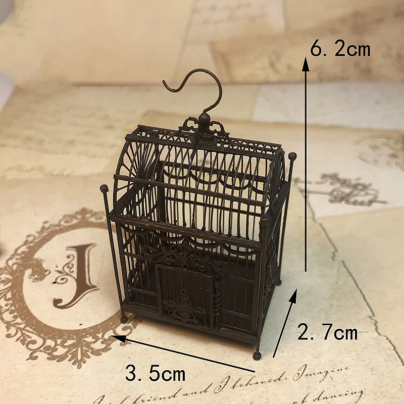 Железная клетка для птиц сделай сам Свадебный декор цветочный реквизит клетки