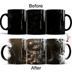 Кружка для кофе Fallout 4 меняющая цвет керамическая креативная чашка 350 мл чувствительные Волшебные кружки подарочные чашки для молочного чая для мальчиков