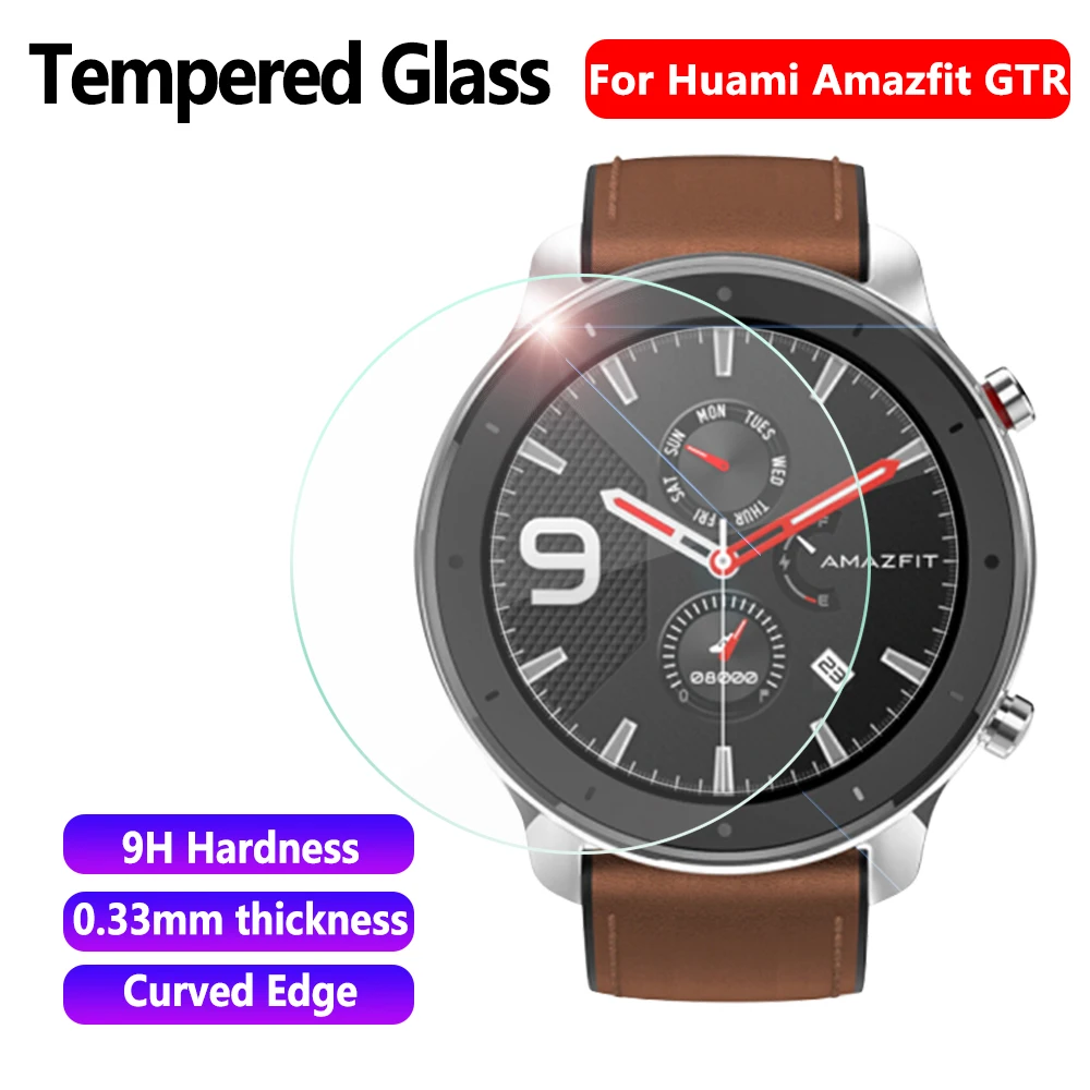2020 защитный чехол для часов Huami AMAZFIT GTR 42 мм 47 защитная пленка из закаленного