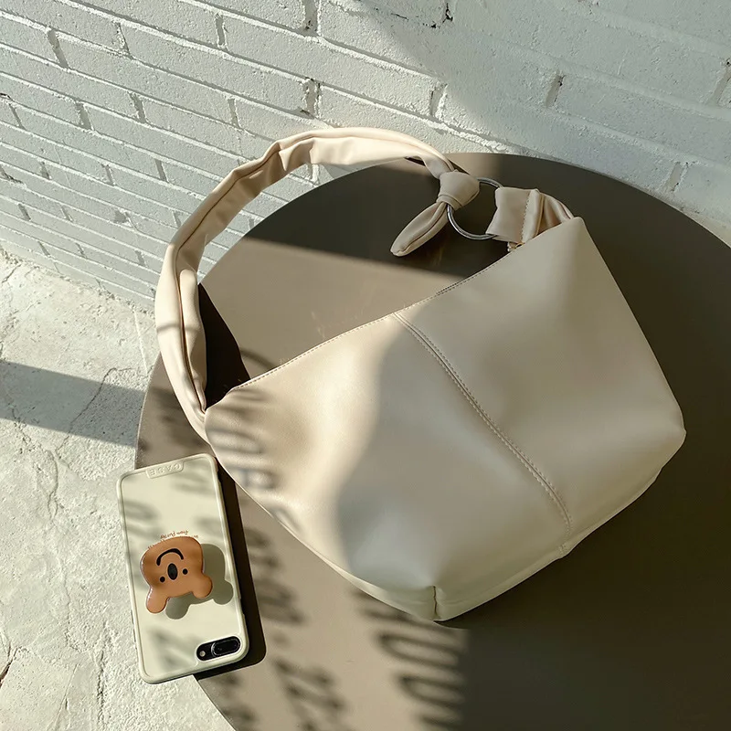 

Koean Style Wild Crossbody Dumplings Bags For Women 2021 Designer Shoulder Messenger Bag Ins Casual Female Handbags and Purses