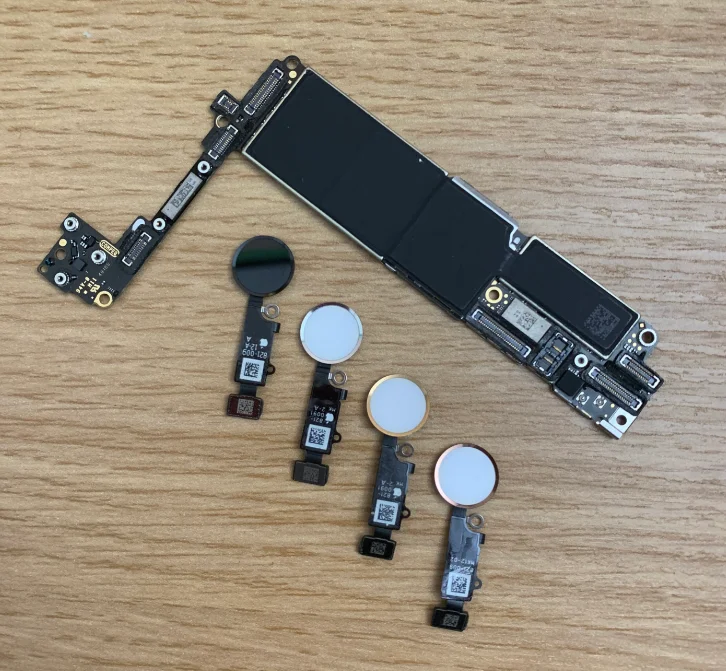 С системой IOS для iPhone 7 материнская плата с сенсорным идентификатором логическая