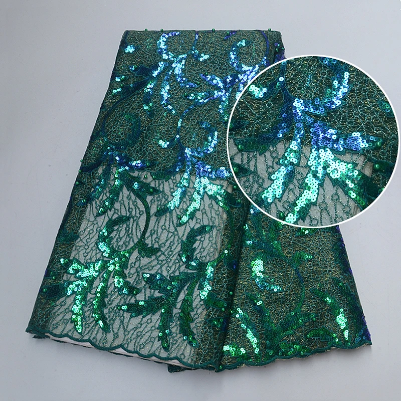 Новые африканские блестки кружева дизайн ткани высокого качества нигерийские