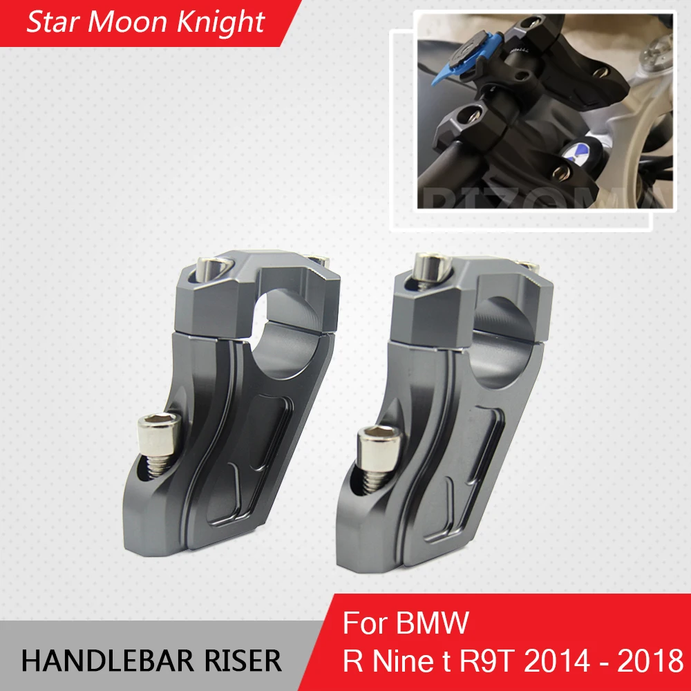 

28 мм зажим для ручки поднятый удлиненный руль крепление для BMW R Nine t R9T 2014 2015 2016 2017 2018