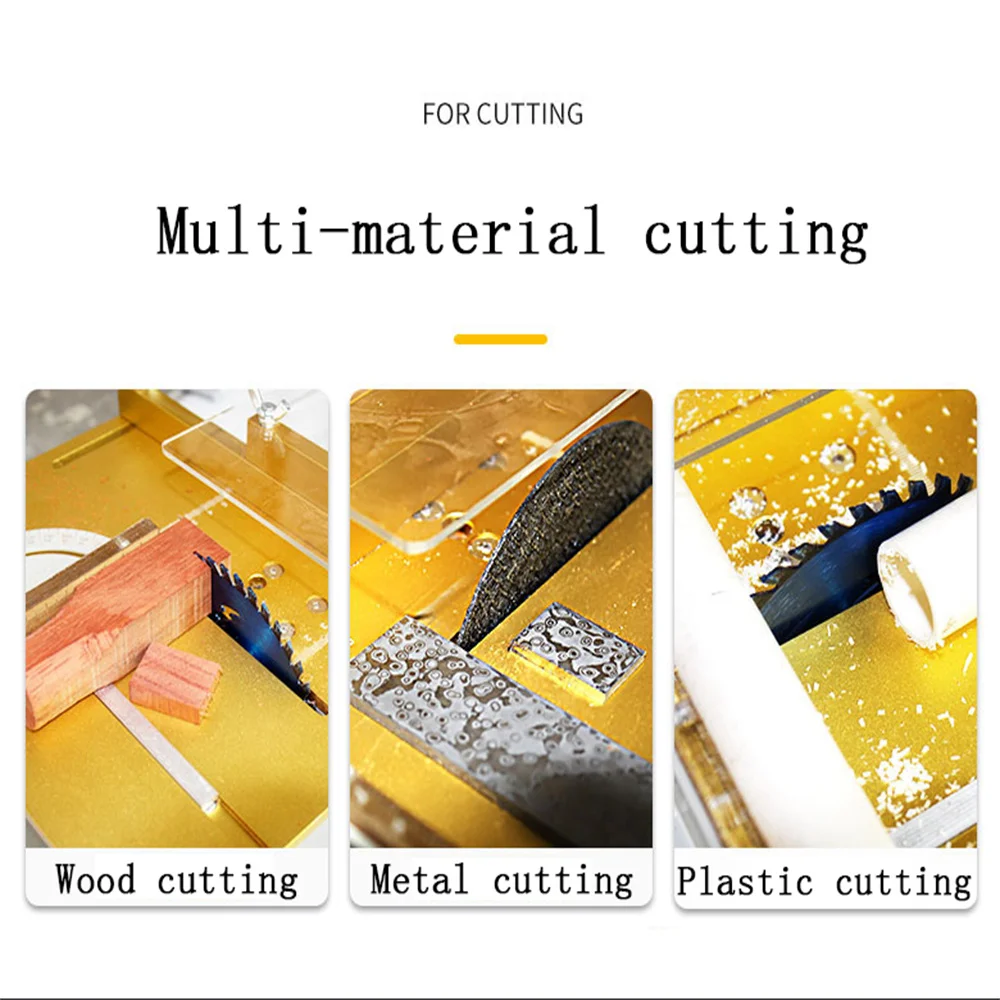 Multifunctional table saw mini diy woodworking jade cutting machine precision desktop | Инструменты