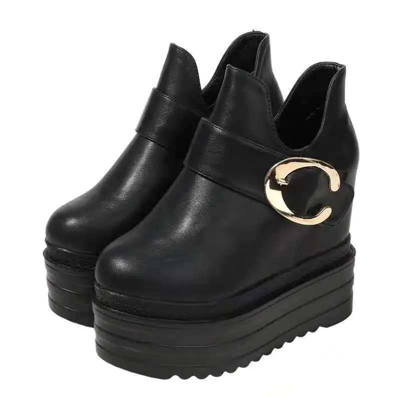 Женские Ботинки на каблуке 13 см с бантом | Обувь