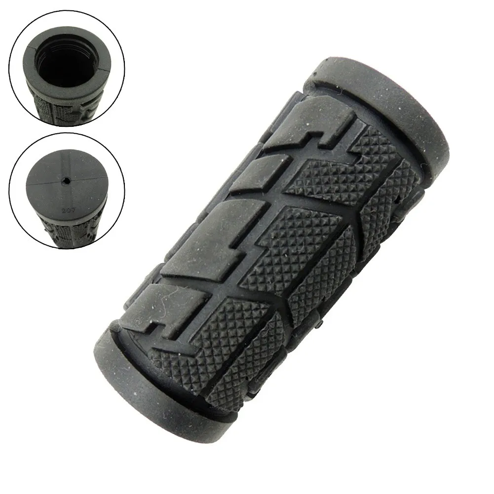 

MTB Bike Short Texture Handlebar Rubber Cover Grips 2.56in 65mm For Shift Turn Handle Road Mountain Bicycle Cycling Parts