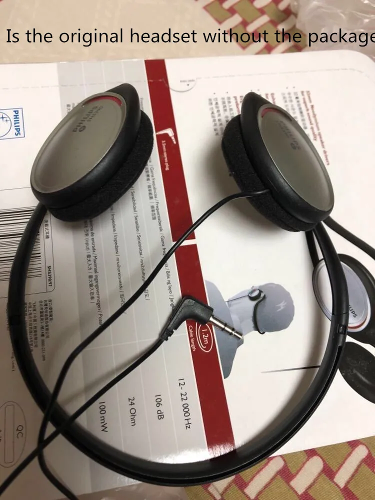 Philips гарнитура инвентарь SHS390 задняя подвеска спортивные/MP3 Музыкальные наушники без упаковочной коробки