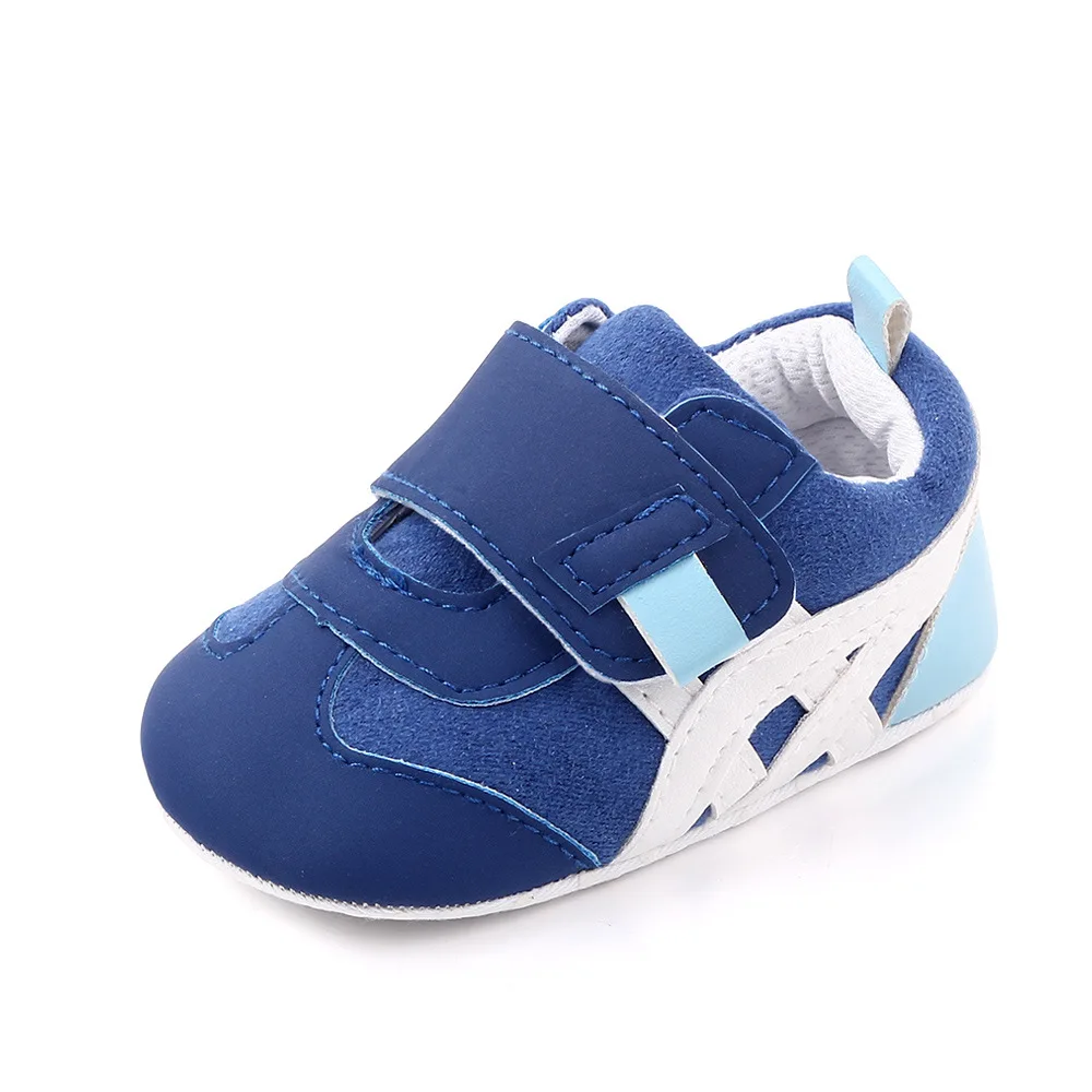New Spring Autumn Baby Shoes Baby Boys Casual Soft Sole PU Suede Leather shoes Crib Anti-slip Sneakers First Walkers 0-18M images - 6