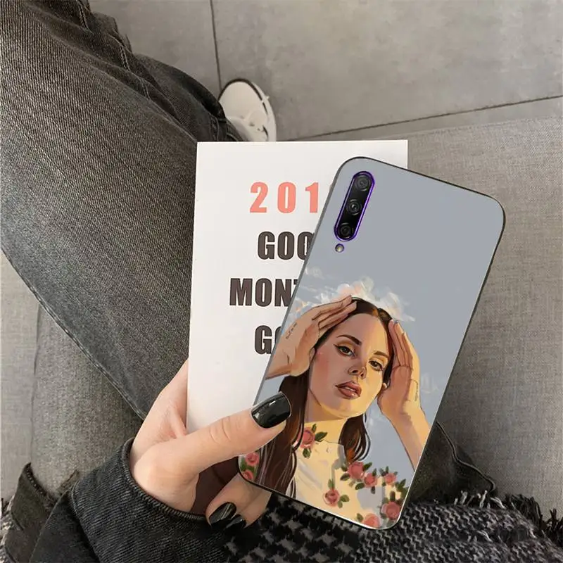 

cute Lana Del Rey Phone Case For Huawei Y6 7prime 9prime Y5 2019 Y5 Y6Prime 2018 Nova 3E mate10 20lite 20Pro funda case