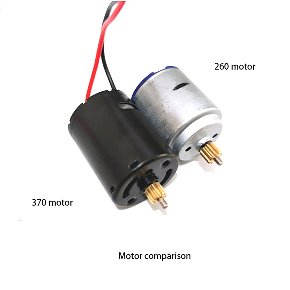 

52000 rpm 370 High Speed Motor for WPL D12 Gearbox RC Airplane Truck Tracked Vehicle Model Car Accessories