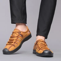 casual leather shoes for men flats lace up mens italian leather shoes 48 47 comfortable british style dress formal shoe