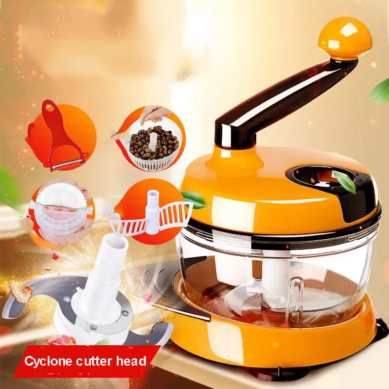 Многофункциональный кухонный Ручной Кухонный комбайн Migecon бытовая мясорубка