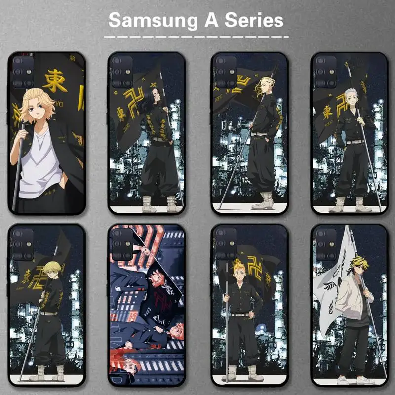 

Tokyo Revengers Phone Case for Samsung A01 A02 A12 A11 A31 A91 A80 A21 A21S A31 A32 A20E A7 2017 5G Cover