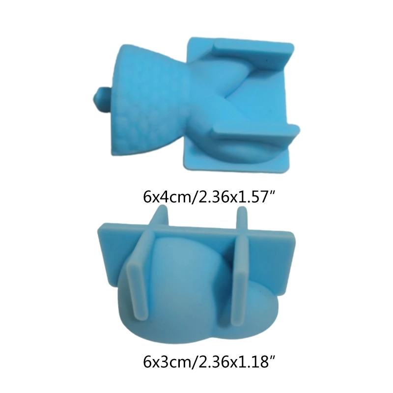 

13MC Shiny DIY Handmade Epoxy Resin Mold Rose Straws Topper Casting Silicone Mould