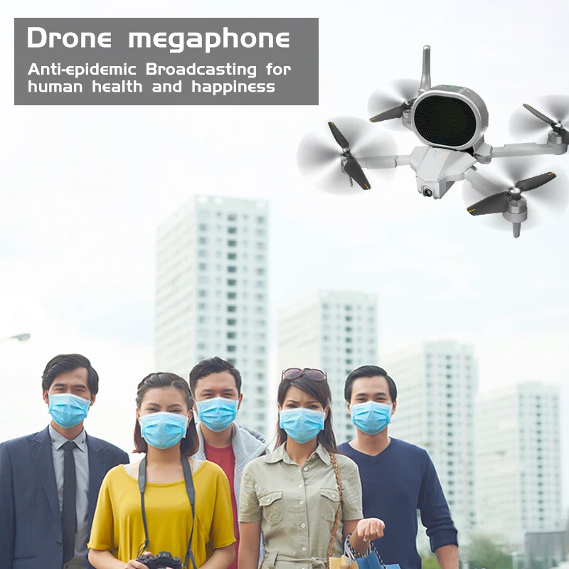 Беспилотный динамик для GW90 Mavic Mini Air Phantom 4 Zino SG907 EX4 F11 E520 Квадрокоптер мегафон дроны