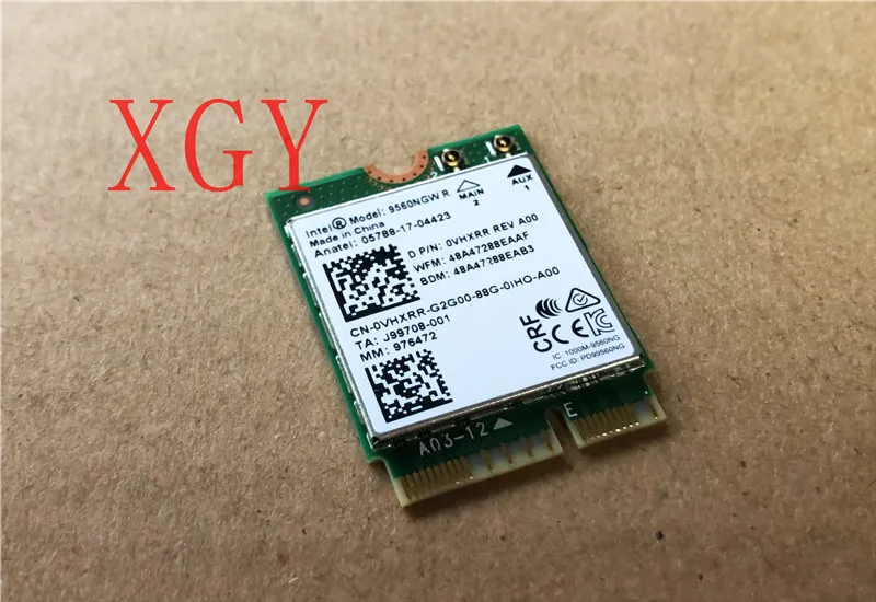 для dell intel 9560ngw 5g двухдиапазонный гиг