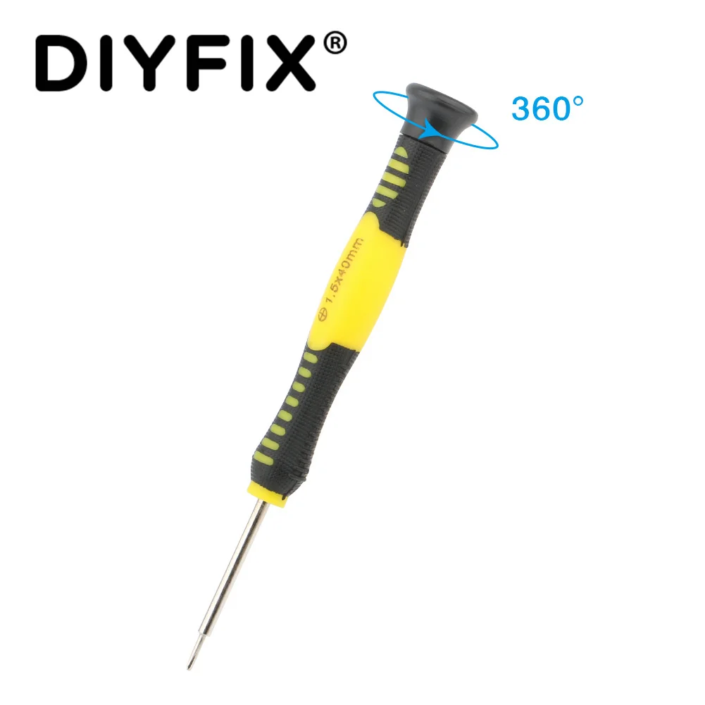 Прецизионная отвертка DIYFIX 1 2/1 5 мм крестовая Phillips профессиональные магнитные
