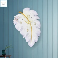 nordic large wall clock 3d creative clocks wall home decor living room modern bedroom silent home relogio wall decoration fz267