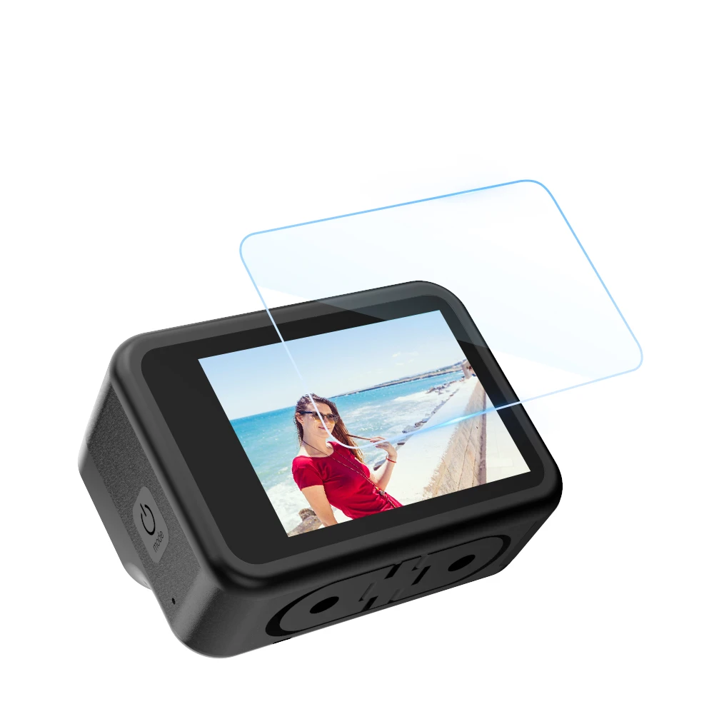 TELESIN для GoPro Hero 5 6 7 8 Black шт. защитное закаленное стекло экрана объектива Защитная