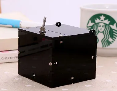 Black box Мини Милая бесполезная коробка слон кронштейн квадратной формы креативный взрослый антистресс практичные шутки смешной ловкий игрушки подарок для друзей - Цвет: Black box