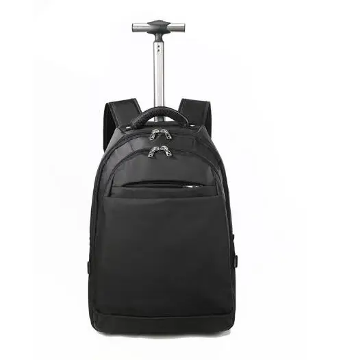 Women Wheeled Backpacks bags luggage Travel Trolley Bags Oxford travel luggage trolley bag wheels Rolling Luggage Backpack bags