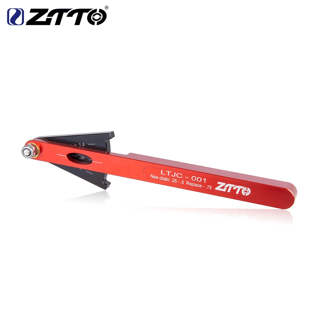 

ZTTO MTB Bicycle Chain Wear Indicator Tool Chain Checker Kits Multi-Functional Mountain Road Bike Chain Tool Cycling Repair Tool