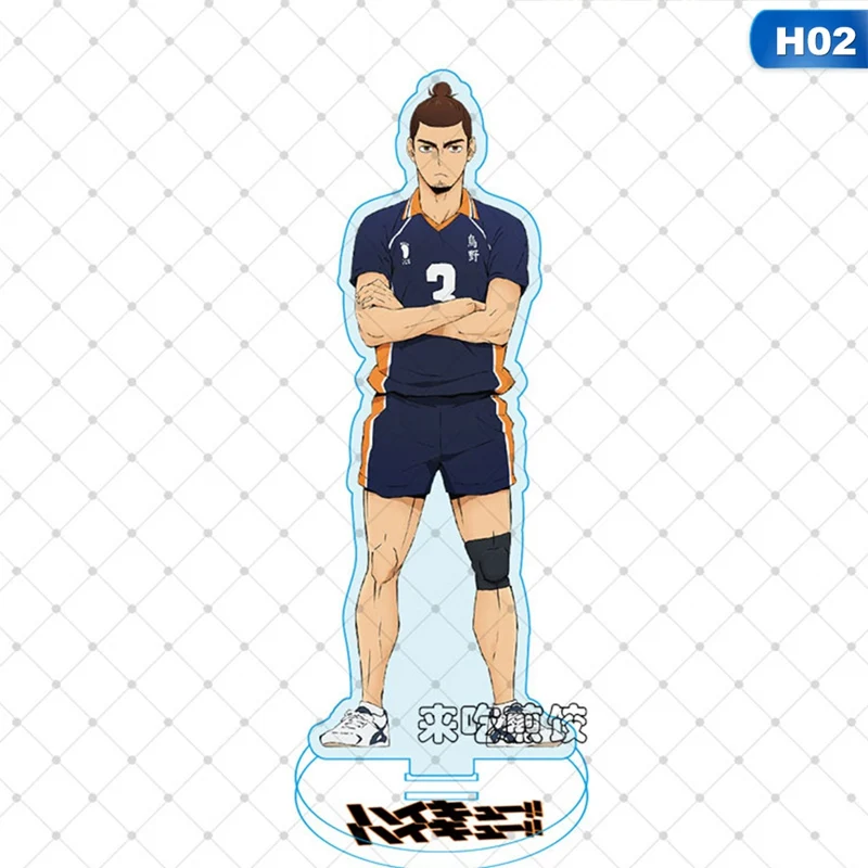 15 см Японское Аниме Haikyuu! Фигурка Хината шоё кагеяма тобио акриловая модель на