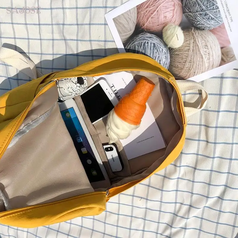 Модный женский рюкзак Студенческая сумка на плечо повседневный школьные сумки