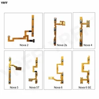 Power Volume Buttons For Huawei Nova  5T 2S  2  Power Off Button Volume Flex Cable FPC Mobile Phone Repair Parts