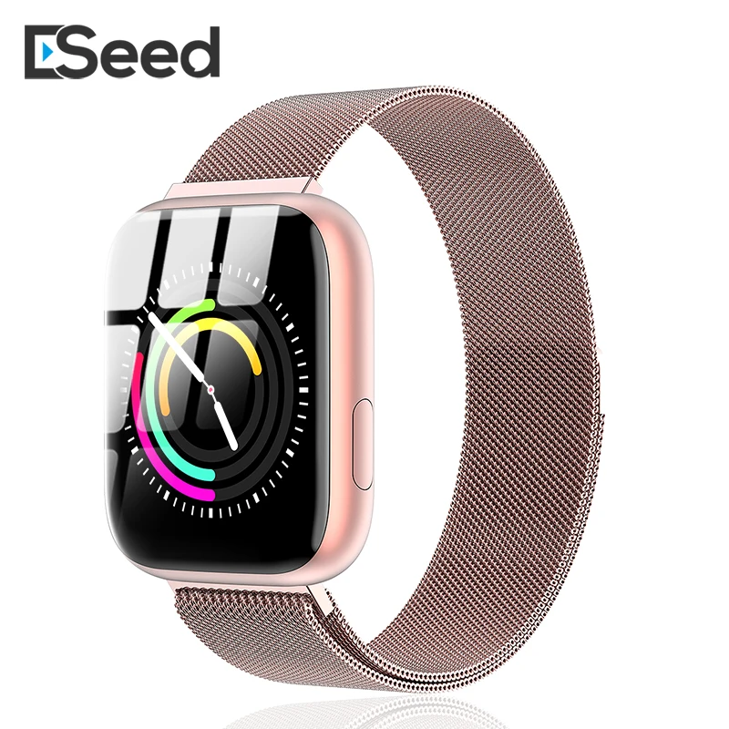 ESEED EP4 женские Смарт часы IP67 водонепроницаемые полный экран сенсорный 170 мА/ч