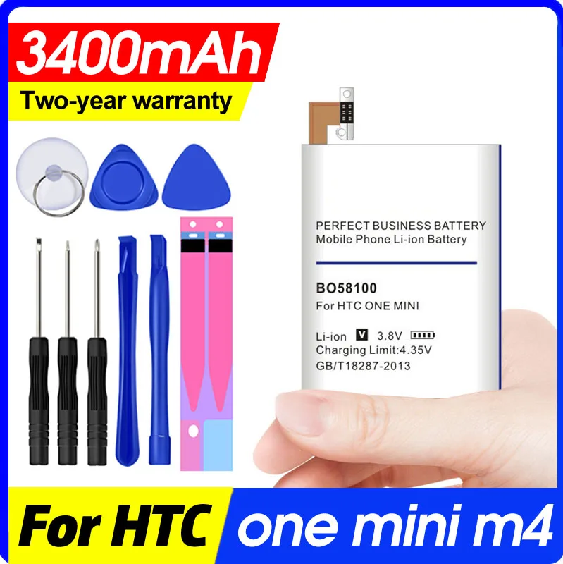 Аккумулятор 3400 мАч для Htc One Mini M4 m 4 601s 601e 601n 603e | Мобильные телефоны и аксессуары