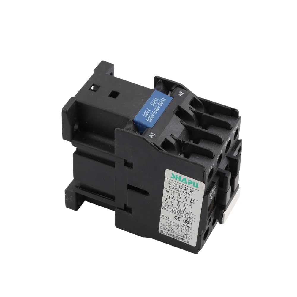 Контактор переменного тока для электродуховки контактор 3-полюсный 1NO 110V/220V/380V 18A