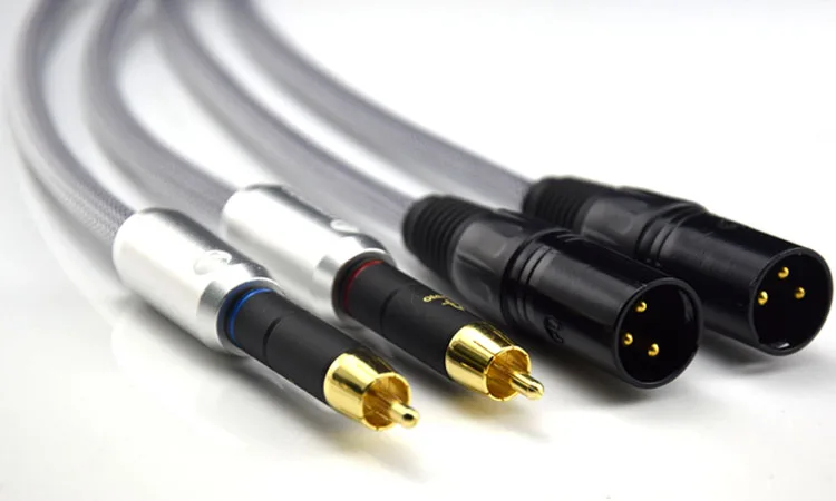 

Аудиокабель ATAUDIO Hi-Fi 2 RCA Malel на 2 XLR, высокое качество, Двойной RCA-двойной XLR-кабель