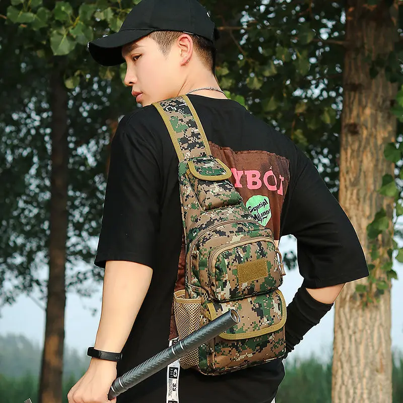

Military Sling Backpack Tactical Shoulder Bag Army Waterproof Outdoor Camping Trekking Hunting Fishing Camouflage Chest Pack