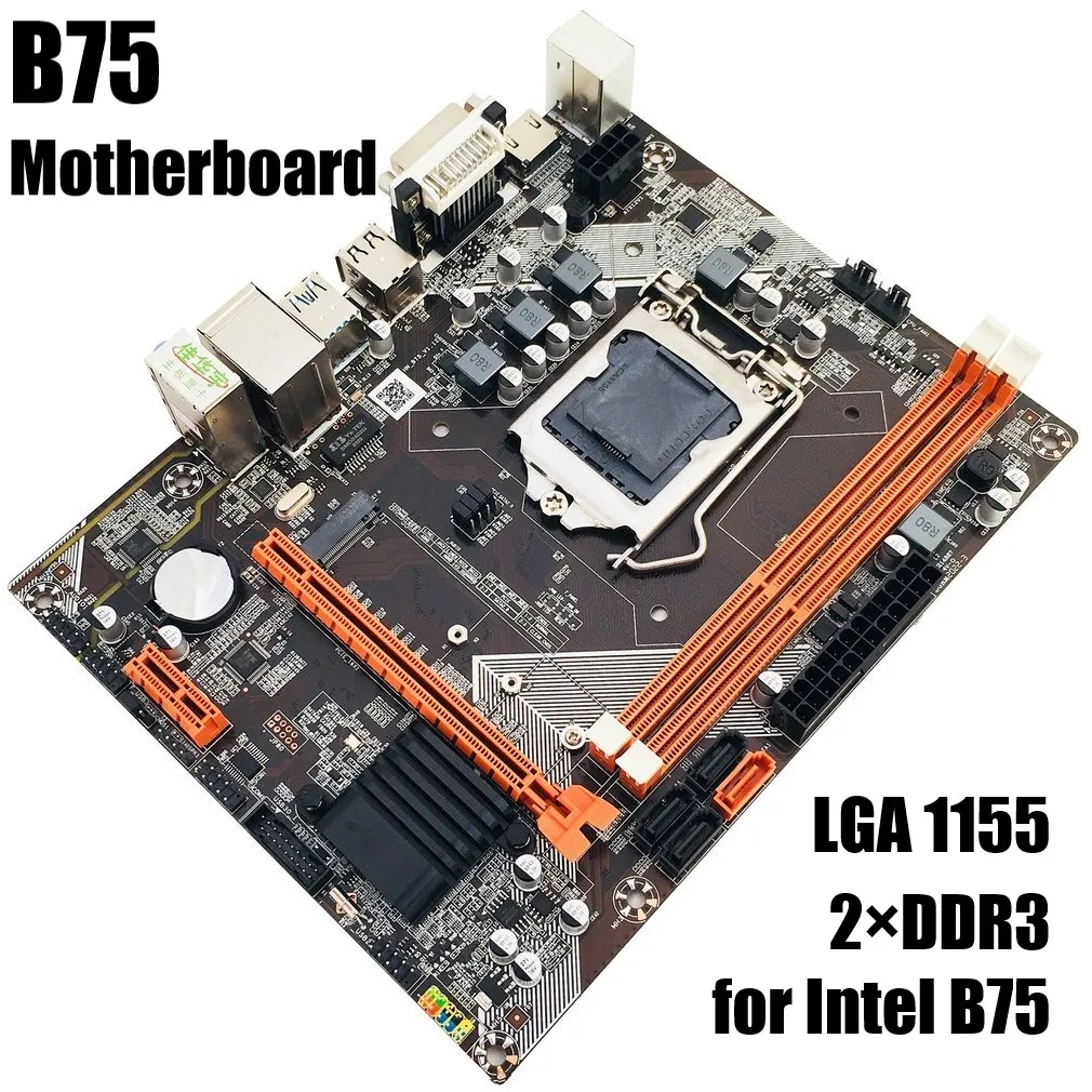 

B75 desktop motherboard M.2 LGA 1155 for i3 i5 i7 CPU support ddr3 memory