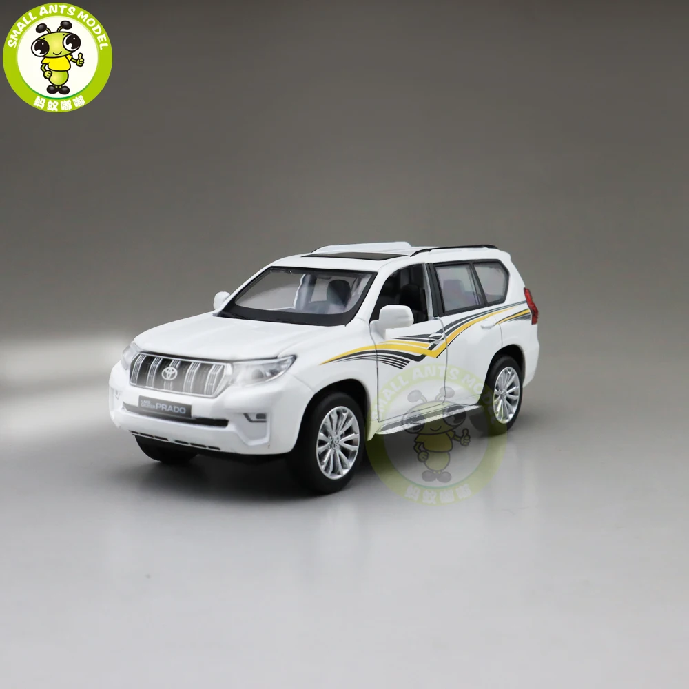 1/32 CAIPO 2019 Land Cruiser Prado литые фотоигрушки для детей детское звуковое освещение