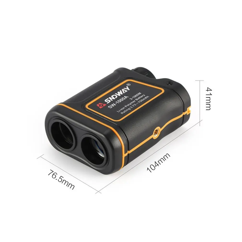 

Telescope Laser Rangefinder 1000m Laser Distance Meter 8X Monocular Golf hunting laser Range Finder tape Measure Roulette sports