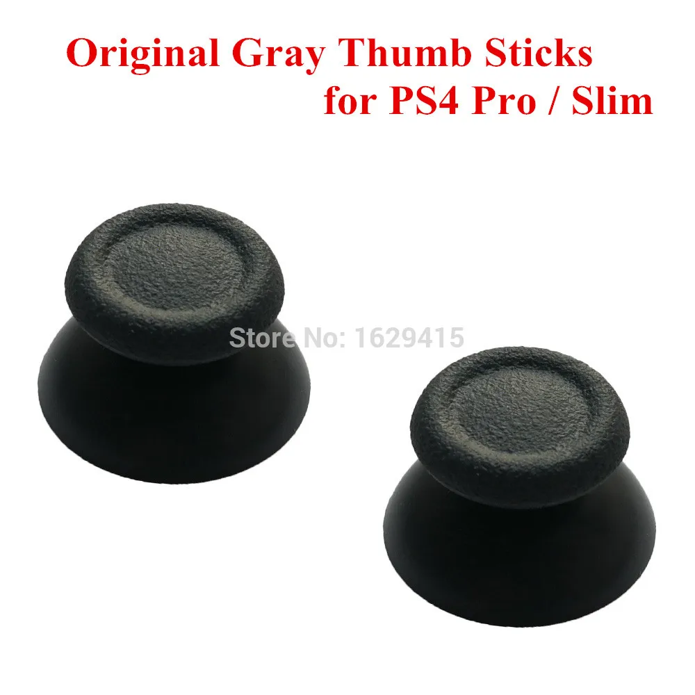 2 шт. новые оригинальные серые 3D аналоговые Thumbsticks для Sony Playstation Dualshock 4 PS4 Pro тонкий