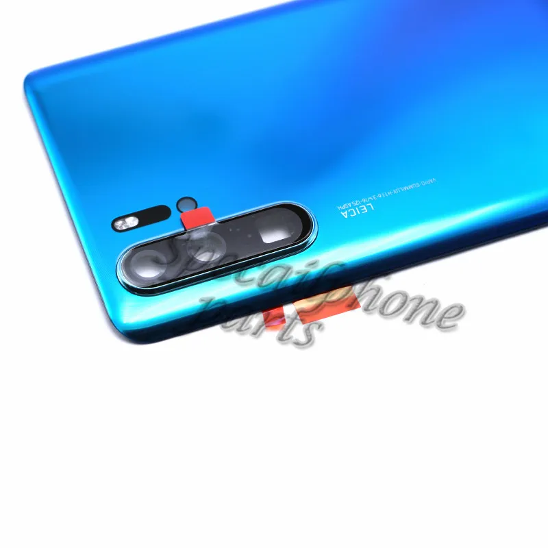 Задняя крышка для Huawei P30 Pro задняя корпуса аккумулятора телефона с объективом