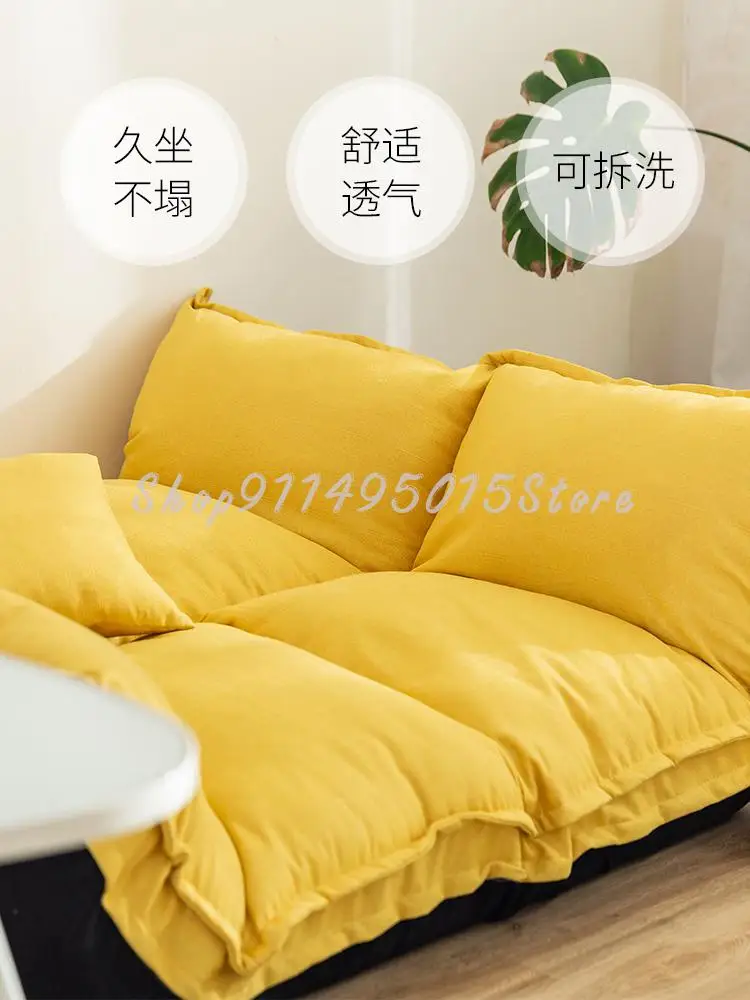 Ленивый диван-татами двойной складной простой маленький диван для спальни