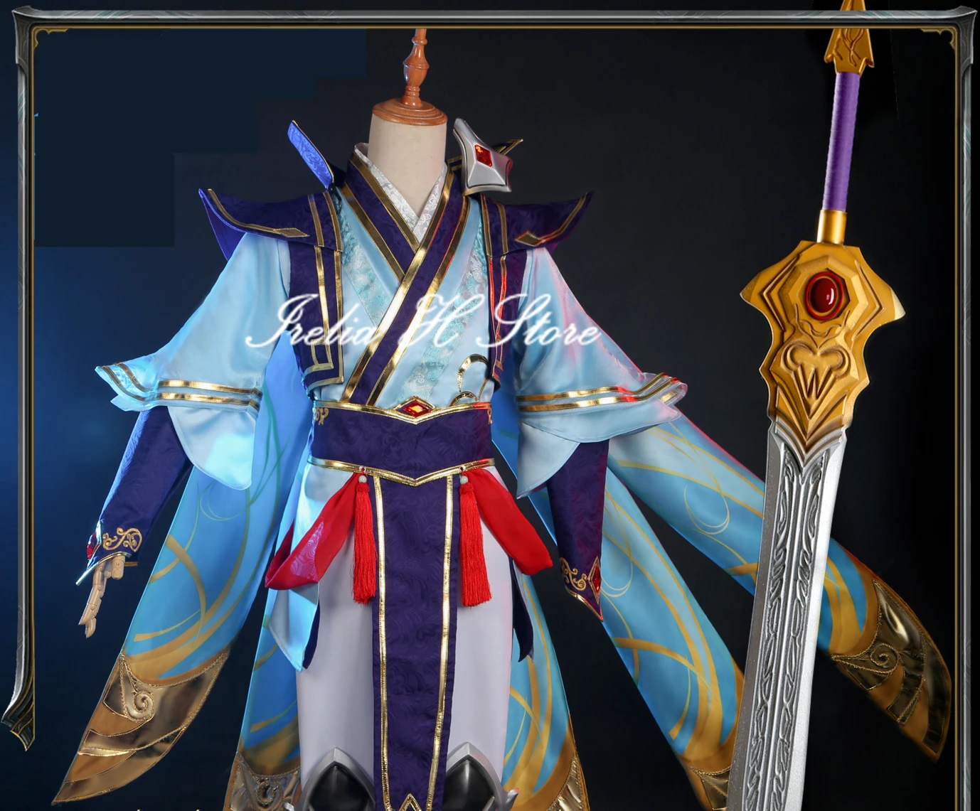 

Irelia H Store Talon LOL Cosplay Enduring Sword Talon Cosplay Costume custom made/size Halloween costumes