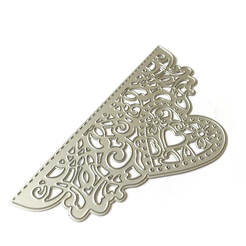 Металлические Вырубные штампы вырезанная форма Свадебная любовь граница