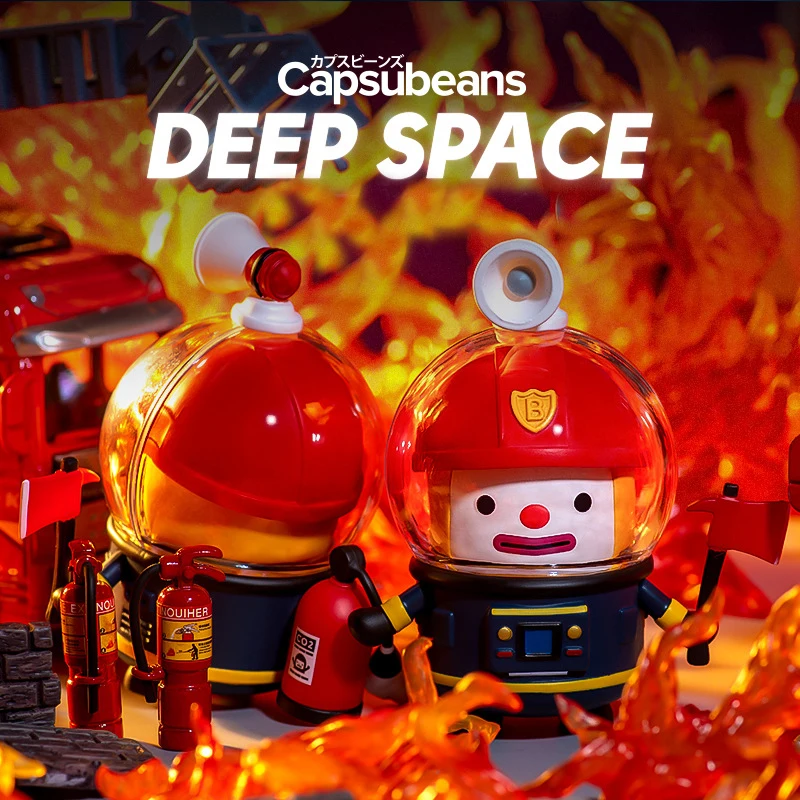 Глухая коробка Capsubeans Spaceman серия Милый Tide Play фигурка ручной работы украшение