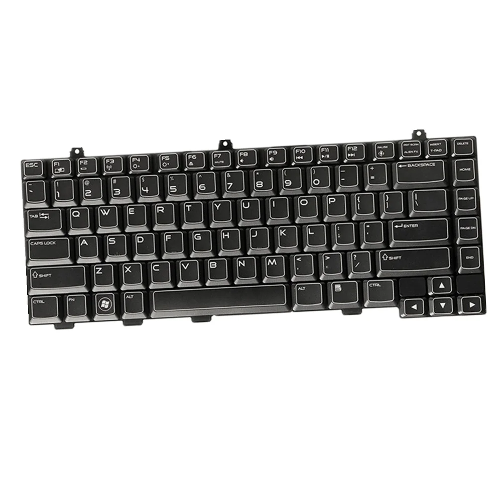 Laptop Keyboard For DELL Alienware M14x M14x R1 R2 R3 R4 US UNITED STATES edition Colour black NSK-AKU01