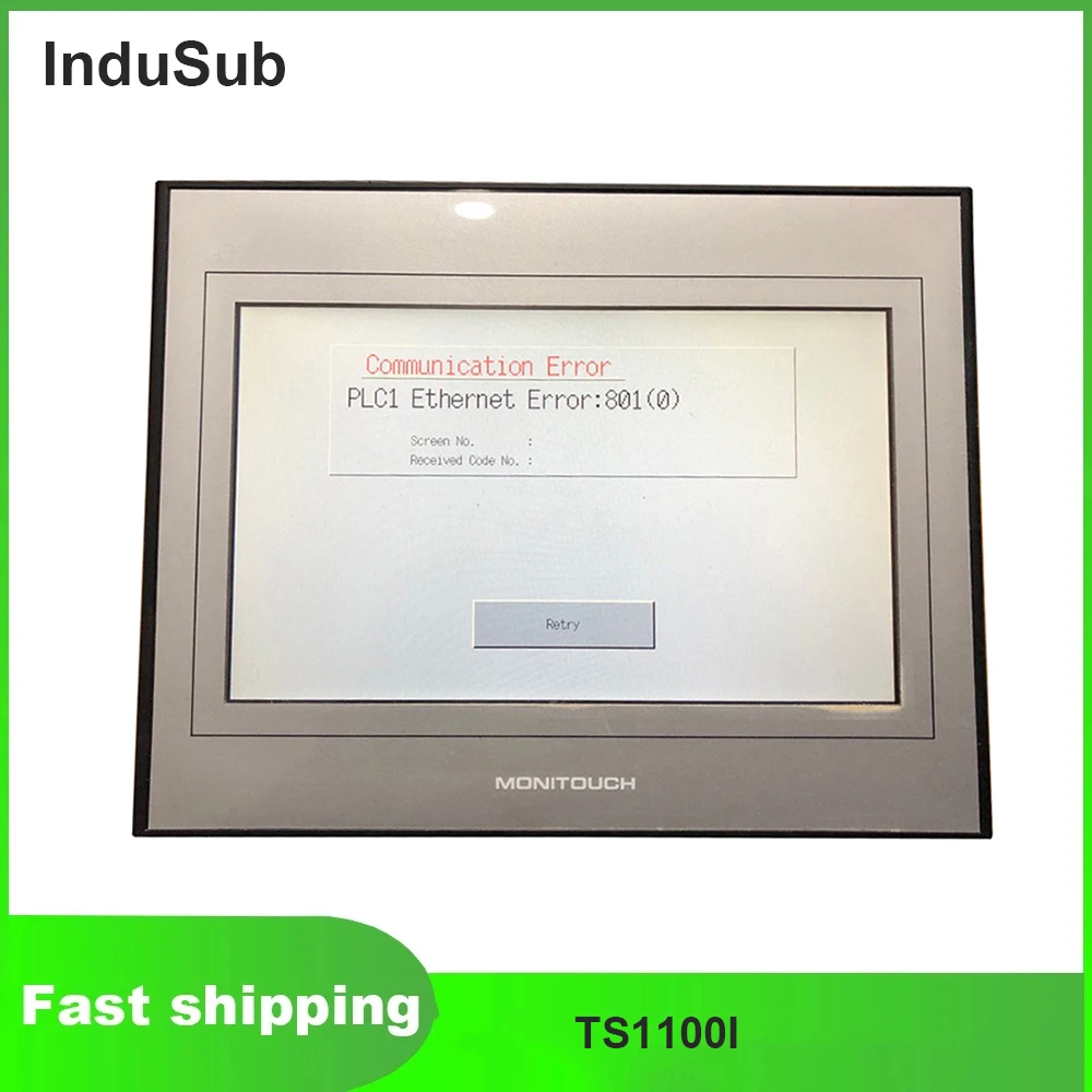 

TS1100I Новый и оригинальный HMI 24VDC 0.8A сенсорный экран